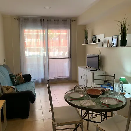Acogedor En Zona De Calas Con Ac, Wifi Y Piscina Apartamento Miami Platja (Miami Playa)